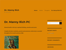 Tablet Screenshot of mannyrich.com